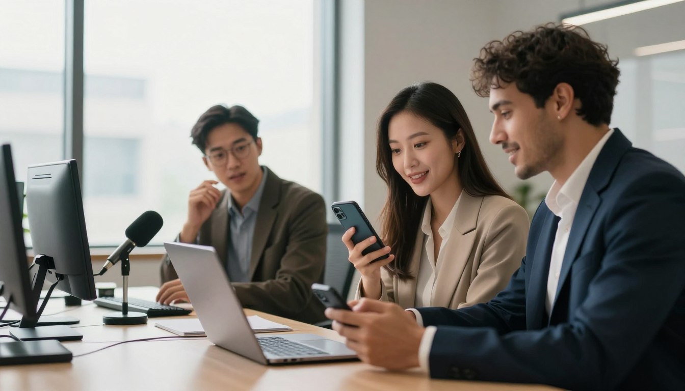 mensajes de voz para clientes