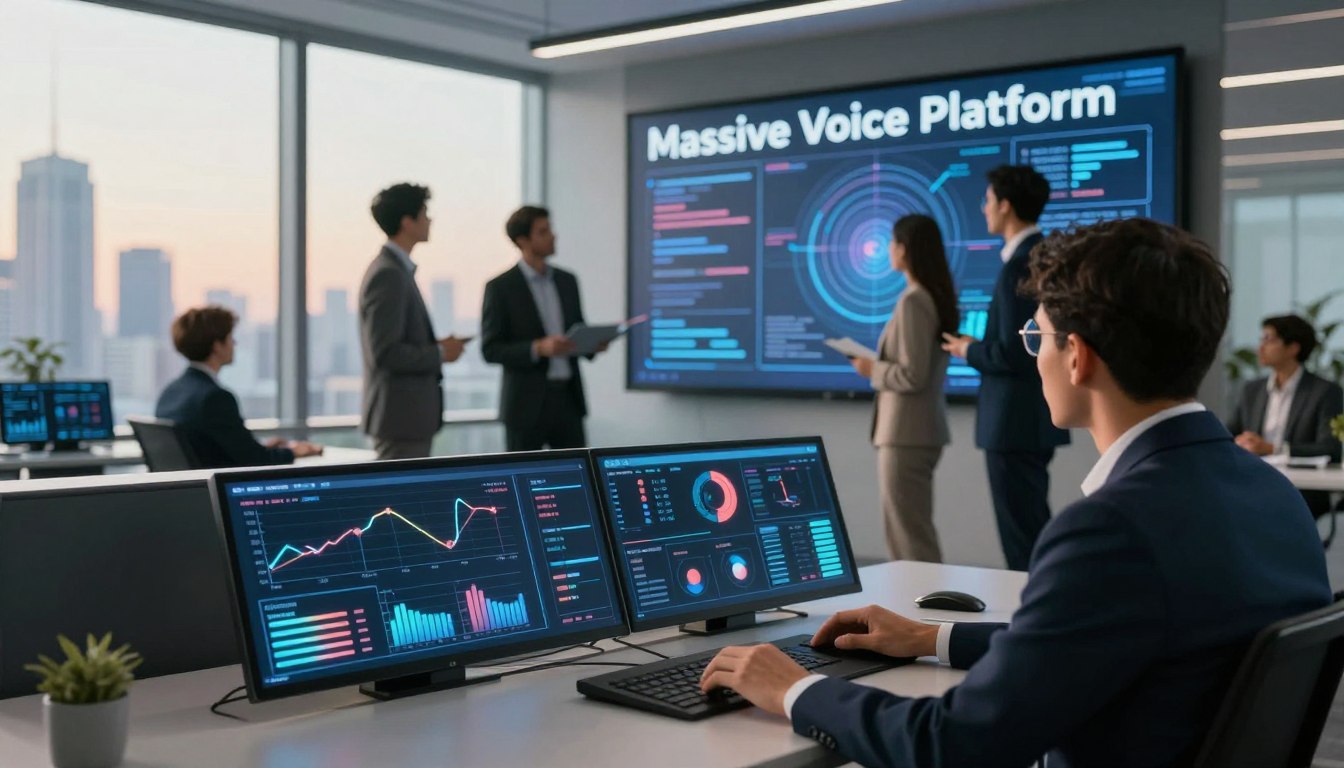 plataforma de voz masiva