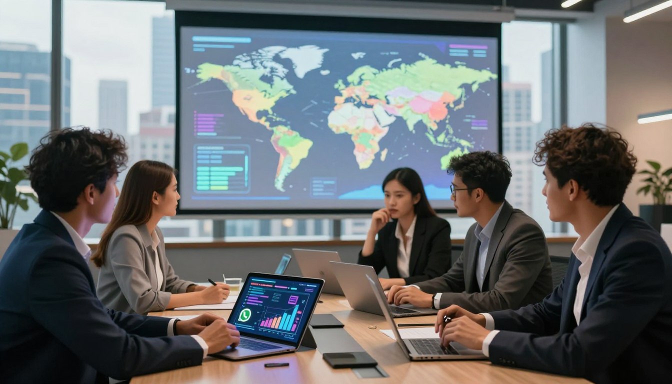 alcance global y tasas de apertura