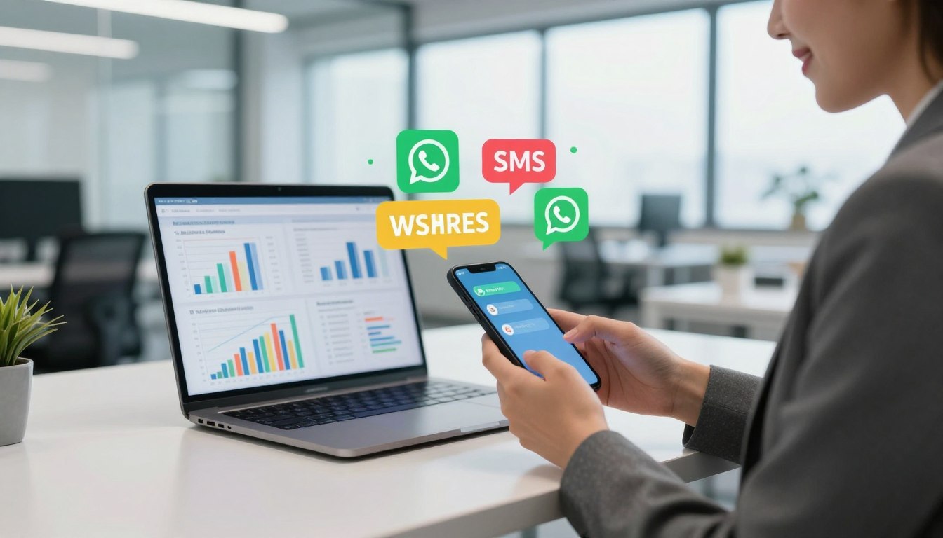 integración sms whatsapp