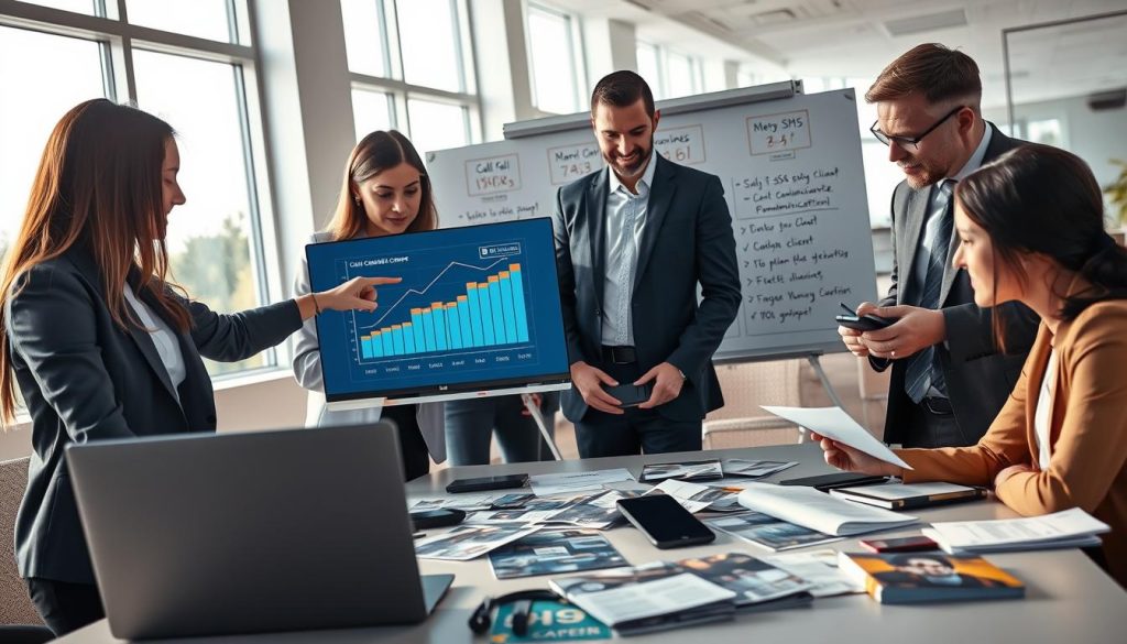 Estrategia coordinada de comunicación para clientes