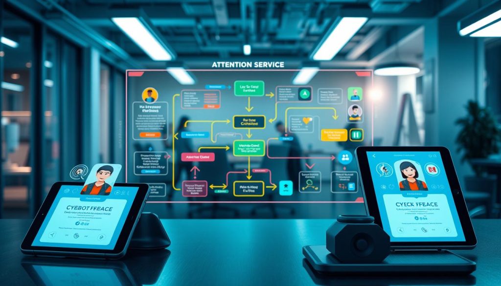 Flujos de atención y chatbots para clientes