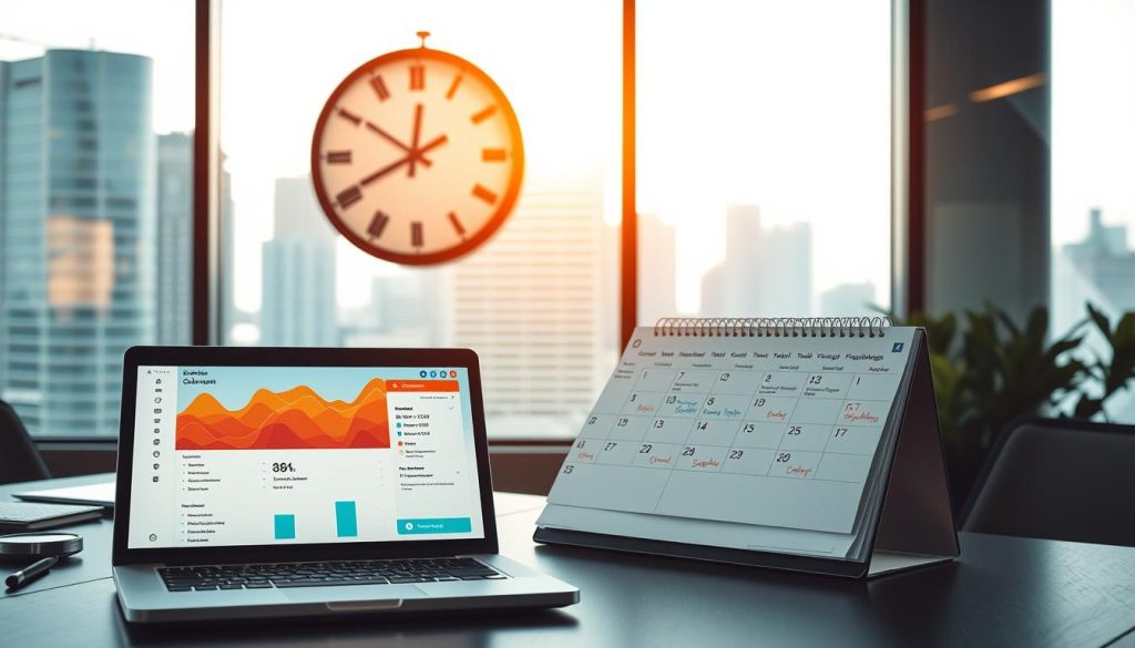 Frecuencia y horario para enviar correos masivos