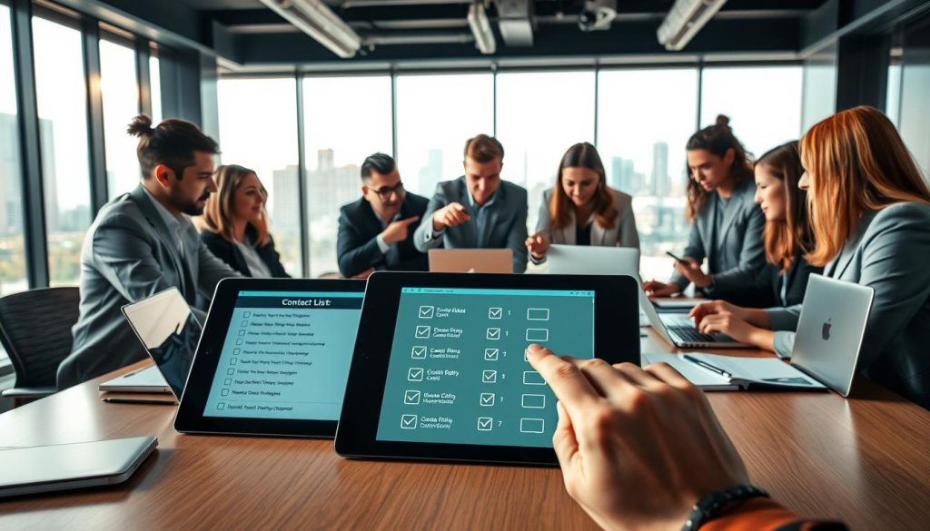Lista de contactos para email marketing