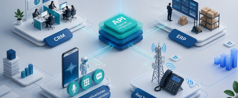 API de llamadas masivas para integrar sistemas empresariales