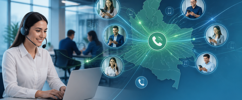 Call Blasting en Colombia para empresas y comunicaciones telefónicas automatizadas