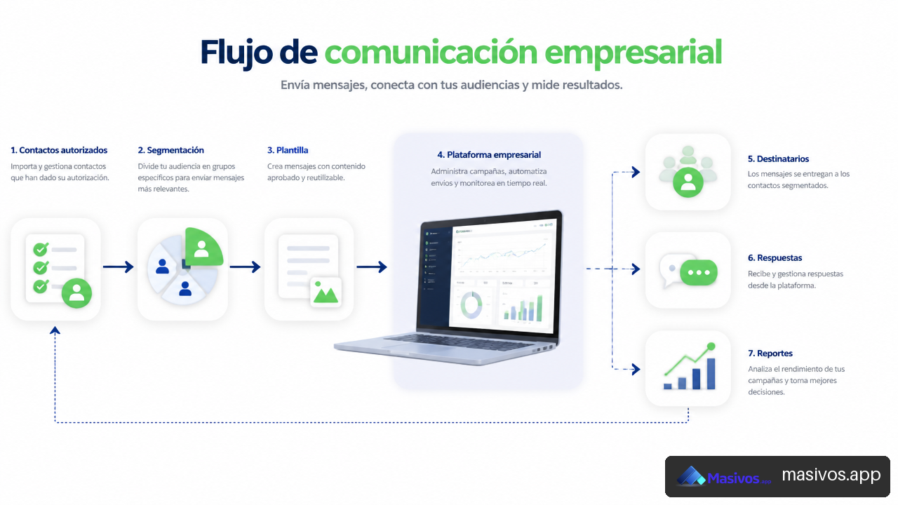 Funciones de un software de WhatsApp masivo empresarial