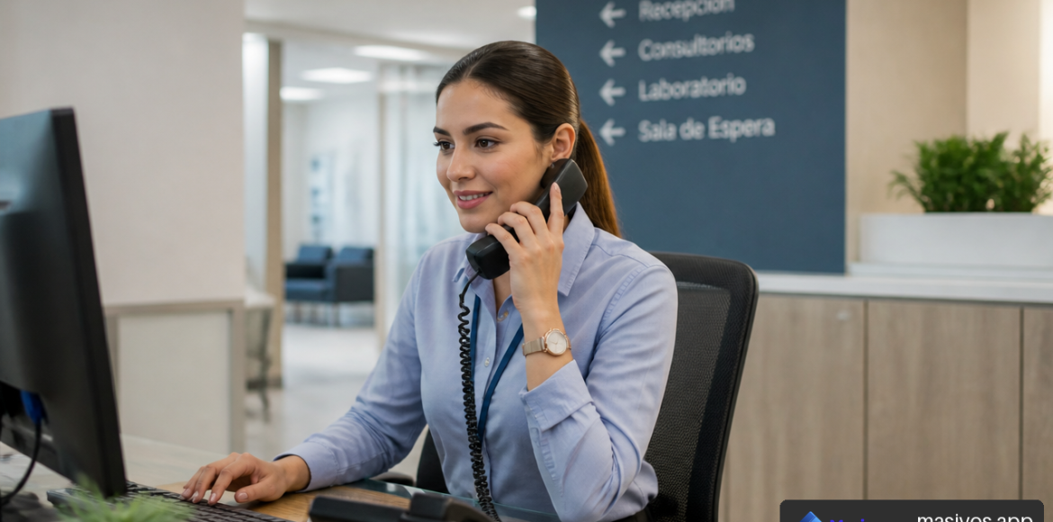 Llamadas masivas para clínicas y hospitales en Colombia