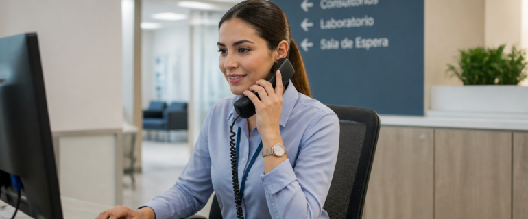 Llamadas masivas para clínicas y hospitales en Colombia
