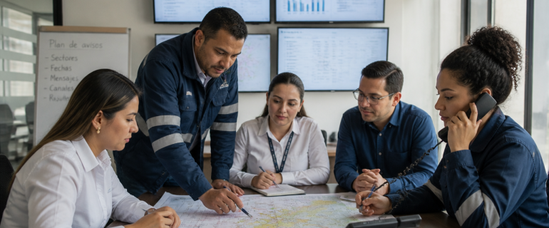 Llamadas masivas para empresas de servicios públicos en Colombia