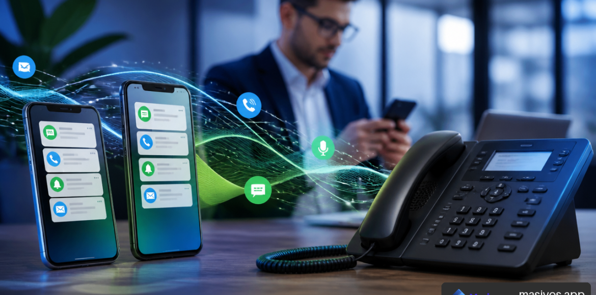Mensajes de voz masivos para notificaciones telefónicas empresariales en Colombia
