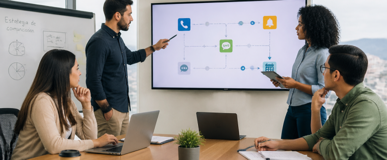 Notificaciones telefónicas automáticas para empresas en Colombia
