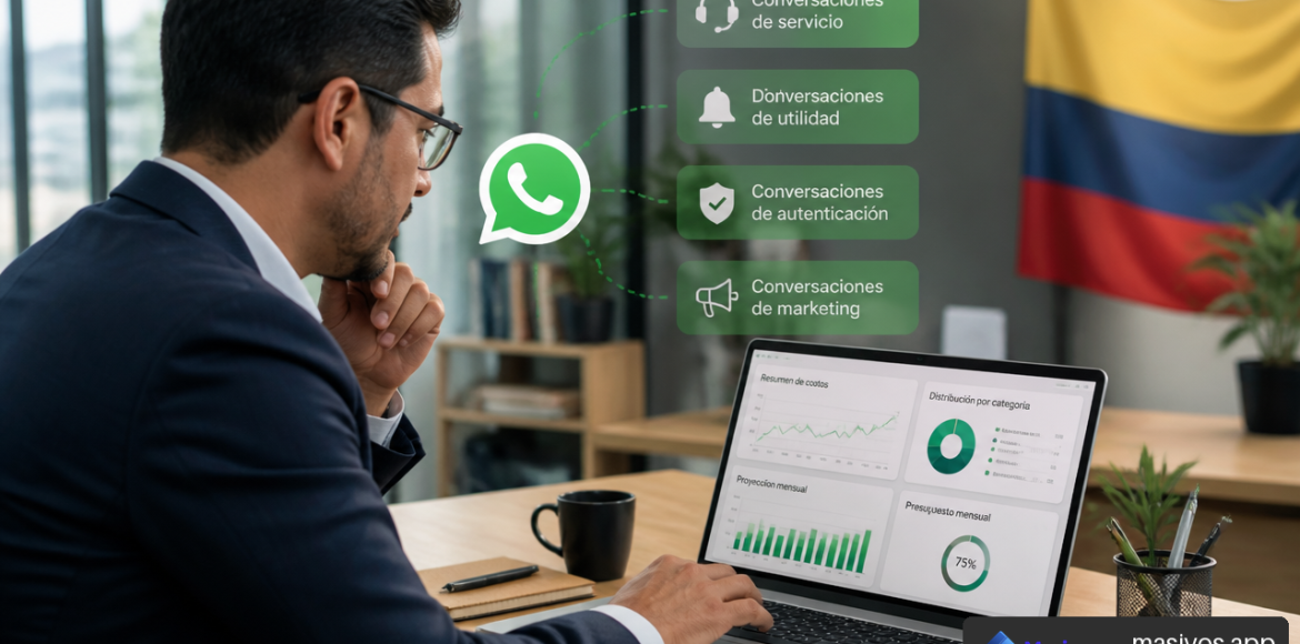 Precios de WhatsApp Business API en Colombia para empresas