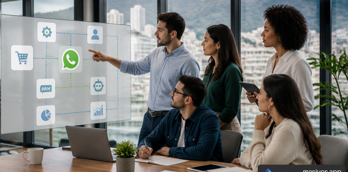 WhatsApp Business API en Colombia para integración empresarial