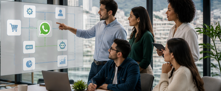 WhatsApp Business API en Colombia para integración empresarial